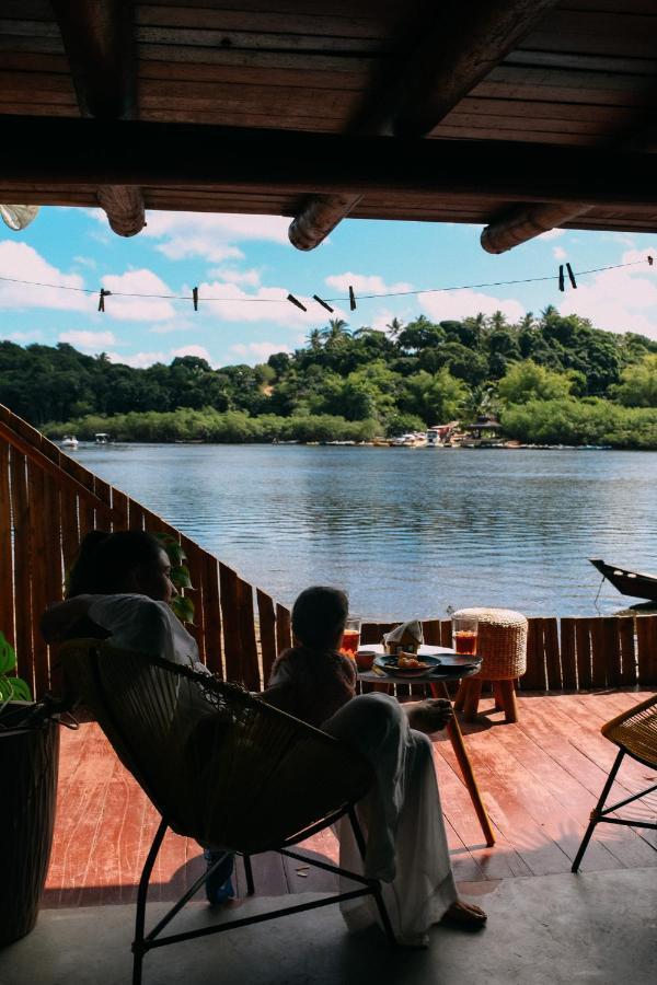 Casinha Azul Caraiva - Casa Completa Na Beira Do Rio Villa Bagian luar foto